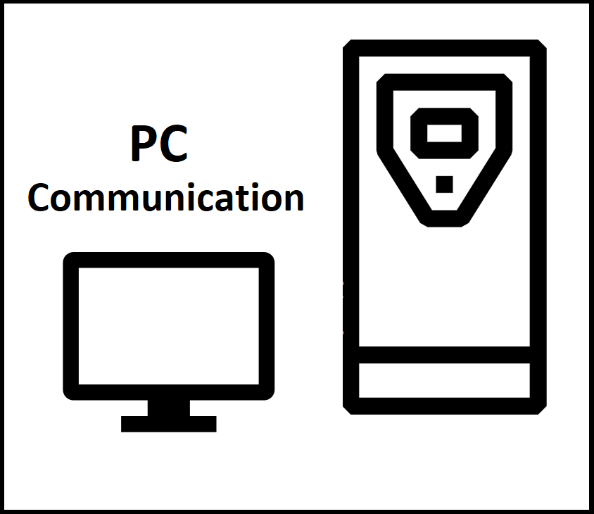 pc communication logo image