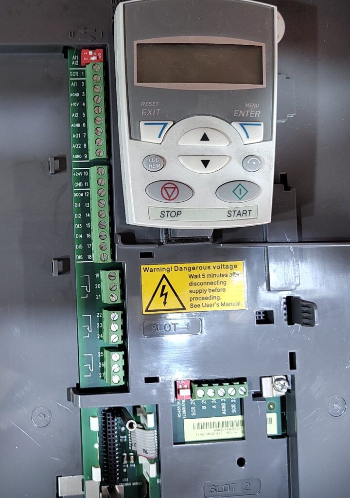 ABB ACS550 control wiring image