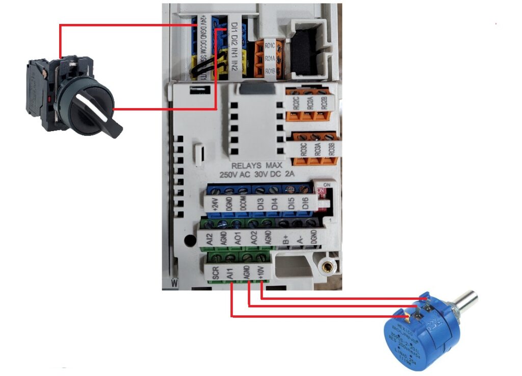 abb acs560 abb standard macro wiring