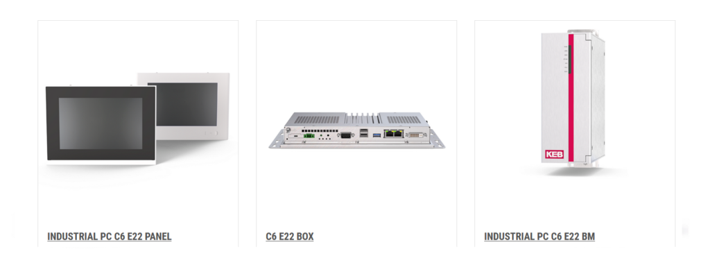 KEB C6 e22 Industrial PC types image