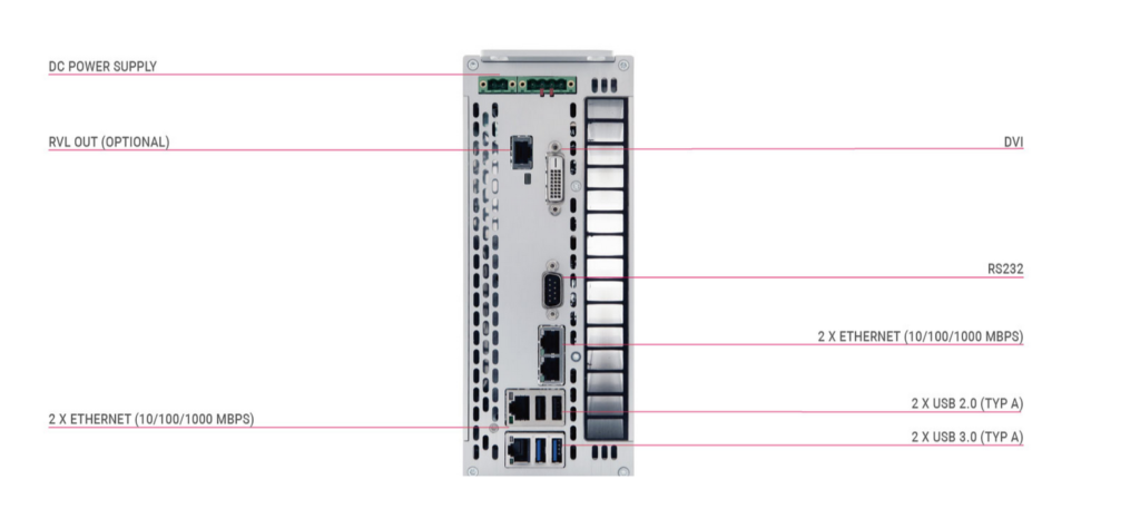 KEB c6 p34 industrial PC P34 Book Mount (closed) port image