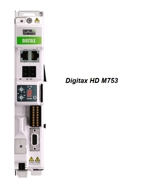 Nidec Control Techniques Digitax HD M753 EtherCAT Servo Drive image