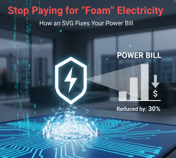 Stop Paying for "Foam" Electricity: How an SVG Fixes Your Power Bill